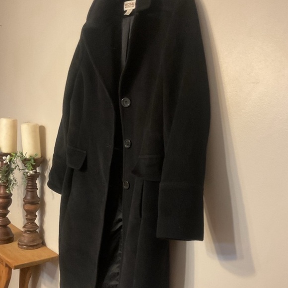 Black Wool Coat - Picture 1 of 7